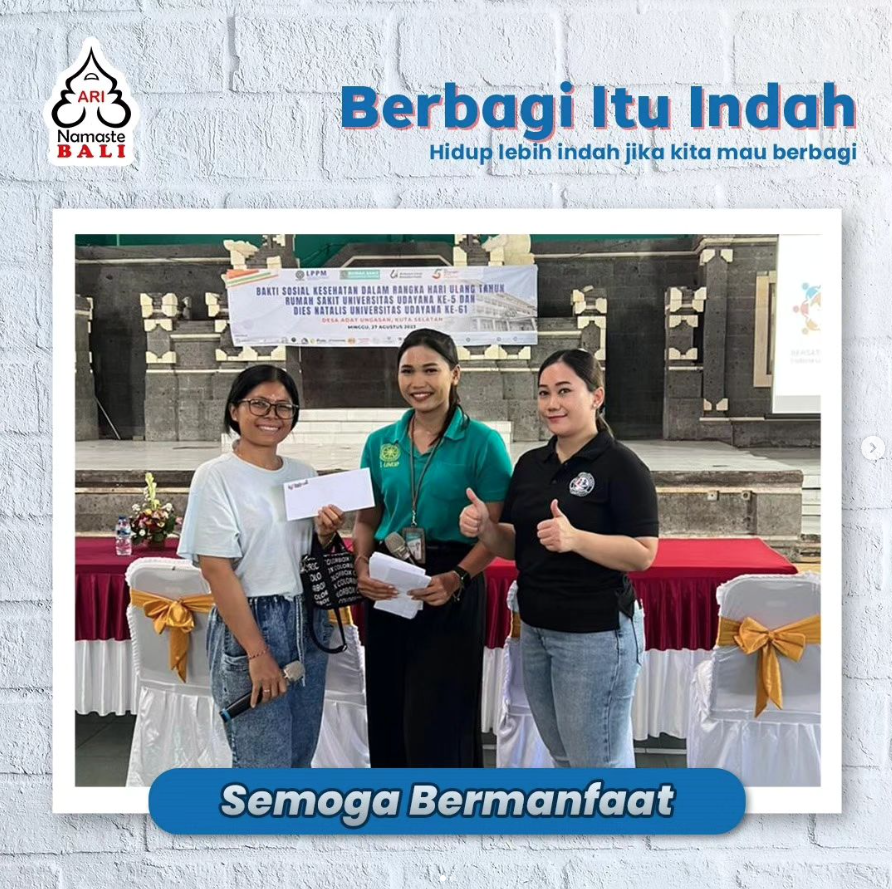 Penyerahan CSR berupa Voucher Balimall ke RSPTN 2024